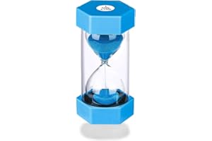 EMHTHME Mini clessidra da 1 minuto, Clessidra in plastica, Clessidra in aula per bambini, Timer per la gestione del tempo, Utilizzata per il tempo di gioco dei bambini e per i compiti