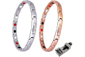 CACACOOK Imagineitem Bracelet, Magnetic Lymph Detox Bracelet, Lymphdrainage Magnetisches Armband,Magnetisches Lymph-Entgiftungs-Armband,Magnetisches Schlankheitsarmband Energie Armband,2Pcs