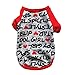 Produktbild Hawkimin Haustier T-Shirt, Beiläufig Baumwolle Wort Alles über Gedruckt Pyjama Freizeitkleidung Hund Kleider Weste Welpen Hunde Kostüm Sweatshirt Haustierzubehör Bekleidung
