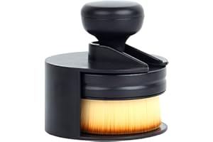 OTCRAFT Round Ink Blending Tool Soft Bristles Handle with Storage Tray, Tray Holder for DIY Scrapbooking, Crafting, Painting, Art, Cardmaking, Gift