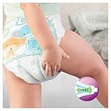 Pampers Premium Protection Active Fit Gr. 4+ (Maxi Plus) 9-18 kg, Jumbo Plus Pack 62 Windeln, 1er Pack (1 x 62 Stück) - 2