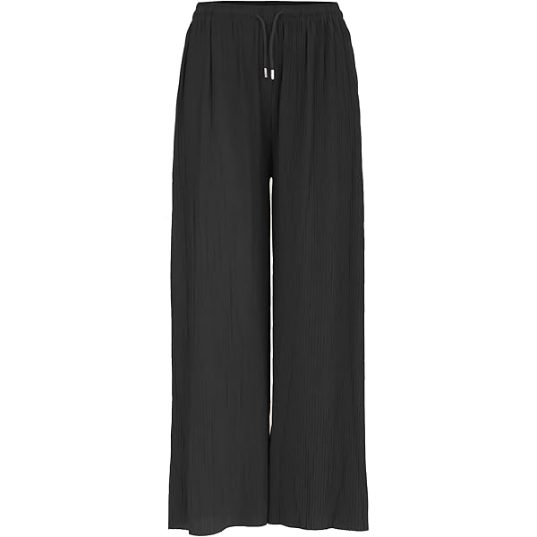 Selected Femme Stoffen broek met wijde pijpen, model 'TINNI' in zwart online kopen | P&C