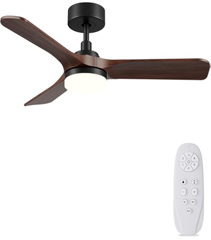 QAZQA Plafondventilator voor buiten wit incl. LED met afstandsbediening IP44 - Toledo