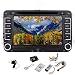 Produktbild Bluetooth Auto-DVD-Spieler Video Pupug Auto DVD GPS Logo Video Player GPS-Autoradio Navigation Stereoradio Headunit F¨¹r AUX VW Volkswagen Golf Amarok T5 Jetta Video EOS Caddy Polo 7-Zoll-PC Auto-Radiogert CD 2DIN Spieler Multi-Media-BT in Deck TV FM AM RDS Autoradio