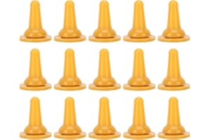 CERSALT Tétine souple pour animaux de compagnie, tétine pour biberon,15Pcs tétines en silicone chiots mamelon mangeoire en silicone pour chats domestiques