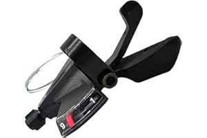 LA TALUS Right Thumb Gear Shifter SL-M370,3Speed Left 9 Speed Right Bike Shift Lever for Mountain City Road Folding Bicycle, MTB Bicycle Bike Left Right Brake Lever Shifter Set 9 Speed Right