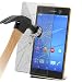 Produktbild i-Tronixs (Pack von 3 Fall für Sony Xperia M5/Sony Xperia M5 E5504, E5606, e5653 Langlebig gehärtetes Glas Crystal Clear gehärtetem Glas Displayschutzfolie S + Poliertuch & Anwendung Karte