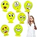 Produktbild German Trendseller® - 6 x Party Ballon Strolche  NEU  Happy Face  Kindergeburtstag  Mitgebsel  Emoji Party  6 Stück