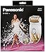 Panasonic® Women's Ladies Wet and Dry Cordless Epilator & Electric Shaver Hair Remover - Foam Epilation In the Bath and Shower with 4 Attachments in 1