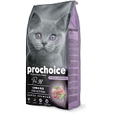 Prochoice Pro 38, Yavru Kediler İ&ccedil;in, Hipoalerjenik, Kuzu Etli ve Pirin&ccedil;li Kuru Mama, 15 kg