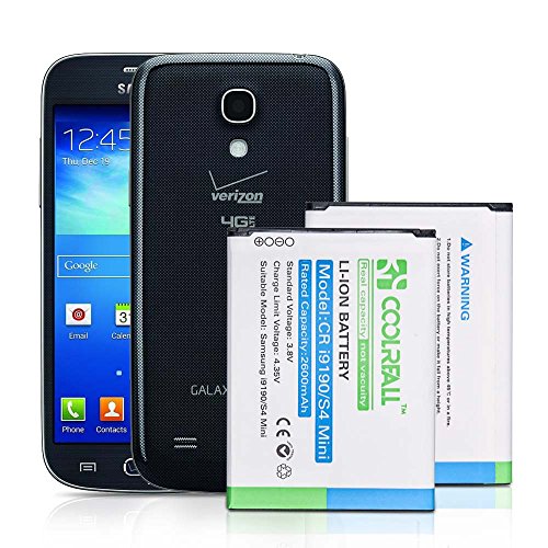Coolreall 2600mAh Bater  a para Samsung Galaxy S4 Mini  i9190 con NFC