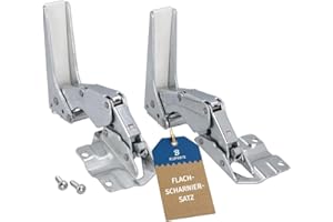 B BLUPARTS Bluparts 10090990 Türscharnier Set oben unten passend für SIEMENS 12004051 in Kühlschrank