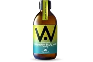 WELL ACTUALLY Liposomal Magnesium Glycinate High Strength (250 ml) - High Bioavailability Liquid Magnesium Bisglycinate Supplement for Brain, Muscle, Sleep & Mood Support - Apple Twist