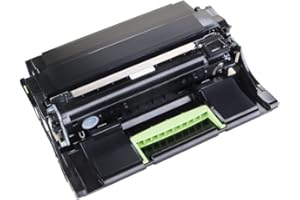 DogePro Tambour reconditionné 500ZA 500Z 50F0ZA0 50F0Z00 (1Noir) Remplacement pour Lexmark MS310d MS310dn MX310dn MS410d MS410dn MX410de MS415DN MS510dn MX510de MX511dte MX511dhe MX51dhe MX5MX5MX51dhe