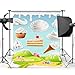 Produktbild MMPTn Vinyl 5X7FT Mädchen 1. Geburtstag Hintergrund Süße Baby Shower Kulissen Kuchen Smash EIS Zuckerstange Lutscher Cartoon Fotografie Hintergrund für Kinder Prinzessin Party Fotostudio Requisiten