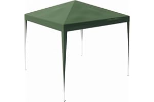 Alivio 3 x 3m Patio Pop Up Gazebo, Outdoor Party Wedding Tent Canopy, Weather-Resistant PE Shelter Tent for Garden Camping Picnic Events (Green)