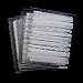30Sheets Nail Art Sticker DIY Decal Lace Mix Styles (White)