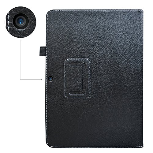 Chuwi Hi12 hülle,Mama Mouth Folding Ständer Hülle Case mit Standfunktion für 12″ Chuwi Hi12 Windows 10 & Android 5.1 Dual System Tablet PC,Schwarz - 6