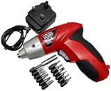 Am-Tech 3.6V Cordless Screwdriver with Accessories and Charger (DIY &amp; Tools)