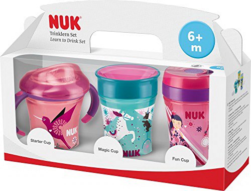Preisvergleich Produktbild NUK TRINKLERN SET GIRL, 1 Stück