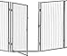 IB-Style - Fireplace safety barrier "Luam" | silver | lengh 225 cm - 5 parts à 45 cm |stair gate door gate children baby kids