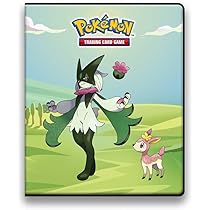 Carpeta Ultra PRO De 9 Bolsillos Con Licencia Pokémon – Con Arte De Armarouge Y Ceruledge – Almacenamiento Para 360 Tarjetas, Libre De Ácidos Y PVC