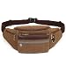 Produktbild Bauchtasche Herren, itPlus Kleine Praktische Umhängetasche Tasche Gürteltasche Hüfttasche Bauchtasche mit Multi Funktions Daypack Perfekt für Das Reisen, Das Wandern des Feiertags-Kaffees