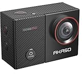 AKASO EK7000 Pro 4K Action Camera with Touch Screen EIS Adjustable View Angle 40m Waterproof Camera Remote Control Sports Camera with Helmet Accessories Kit