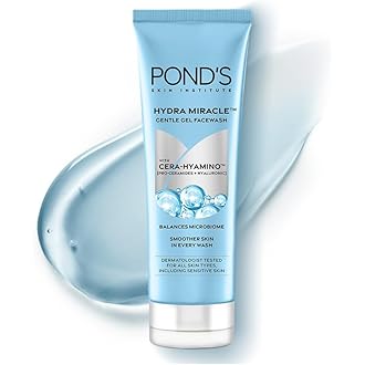40% Off POND'S Hydra Miracle! Get Gentle Gel Face Wash 100g for ₹149, Down from ₹249.