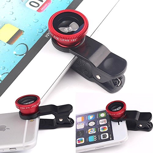 ONX3-Sony-Xperia-Z3-Red-Mobile-Phone-Universal-Camera-Lens-3-in-1-Kit-Wide-Angle-Lens-Fisheye-Lens-Macro-Lens-with-Clip-on-180-Degree-For-Both-Android-and-iOS-Devices