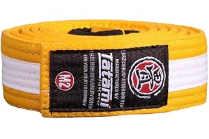 Tatami Fightwear Kids BJJ Rank Belt - 100% Cotton Brazilian Jiu Jitsu Belt - IBJJF Compliant