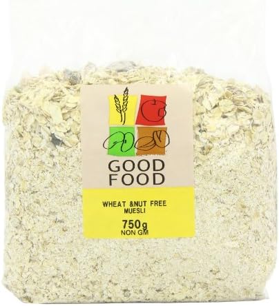 Mintons Good Food Pre-Packed Wheat and Nut Free Muesli 750 g (Pack of 5)