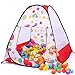 Produktbild TOPFIRE Kinderspielzelt Babyzelt Beweglicher Folding Kind Bällebad Play Tent Pop Up (Baby Spiel Zelt)