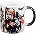 Produktbild Morphing Mugs 'Tassen, Batman Arkham Knight (Harley Quinn) Tasse, Keramik, Schwarz