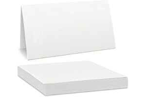 BNXF 25 Pcs Smooth Blank Wedding Table Name Place Cards,White TableCards Name Place Cards,Blank PlaceCards,PlaceCards,Premium PlaceCards for Table Setting Wedding Birthday Dinner Party(White)