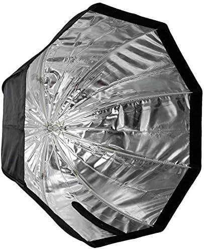 SOOPEN Godox Photo Studio 120cm/47in Portable Octagon Flash Speedlight Umbrella Softbox Soft Box Brolly Reflector