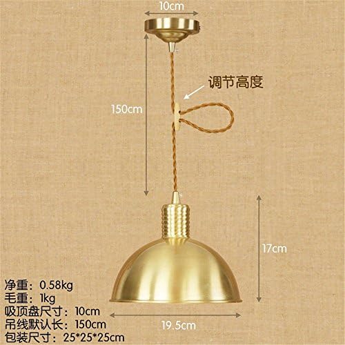 Xky929 The Nordic Modern Led Antique Chandelier In The Living Room Lights Half Round Bedroom Living Room Restaurant Bar Copper Art Single Head Lights