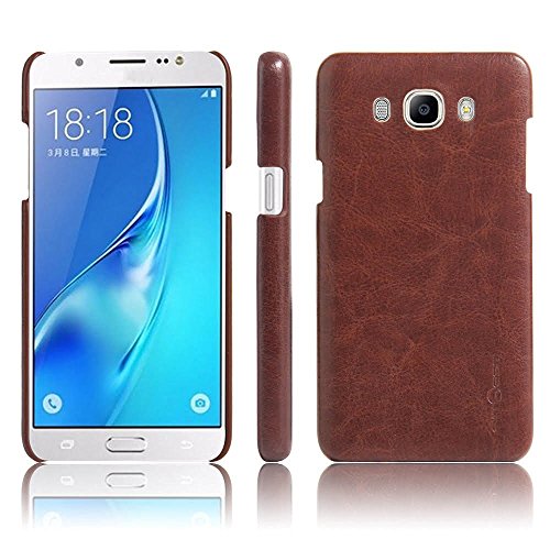 First 4 Cover For Samsung Galaxy J7 2016 Leather Back Cover (Brown) - Amazon