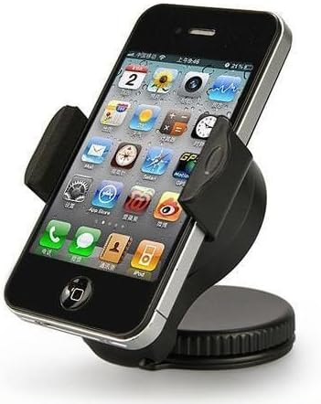 AAA PRODUCTSUltra Compact - Windscreen Car Mount for HTC Sensation, Desire, Wildfire, ThunderBolt, EVO 3D Mobile Phones - 360 Degree Rotation
