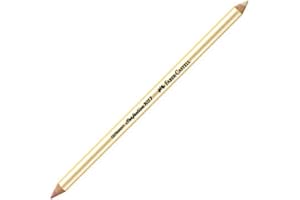 FABER-CASTELL Confezione da 3 matite con gomma, Perfection 7057, a doppia punta
