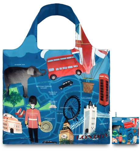 Preisvergleich Produktbild LOQI URBAN London Bag - Einkaufstasche