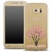 Produktbild Für Samsung Galaxy S8 Hülle von OOH!COLOR® | Case Motiv ROZ002 Kirschbaum Baum Rose Blume Silikon-Hülle elastisch Schutzhülle Design Transparent Handy Tasche Cover Slim Etui
