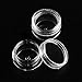 New 10pcs Small Plastic Bottle Jars Nail Art Display Container Case Storage Organier with Transparent