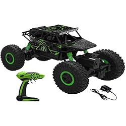 MR ENTERPRISE NEW GREEN ROCK CRAWLER KIDS CAR