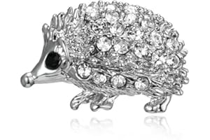 JUICFRU Brooches for Women Hedgehog Gifts Hedgehog Brooch Pins Coat Jacket Dress Scarf Shawl Decoration Accessories Jewellery