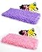 FINEJO Newborn Baby Fur Photography Photo Props Background Backdrop Blanket Pink