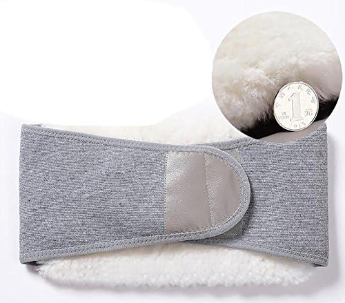 D&amp;F Wool Waist Warmer &amp; Support?Suitable For Men And Women,For Lower Back Pain,Everyday Support &amp; Warmth , white , 34(in)-42(in)