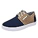Produktbild Sannysis Herren Freizeitschuhe Breathable Flache Schuhe Sportschuhe Student Canvas Schuhe Sneaker Männer Größe 39-44