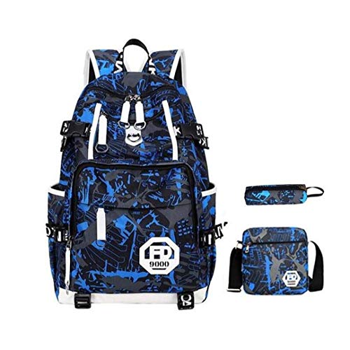 Price comparison product image 3-Piece Bag Men's School Backpack Men's Bag