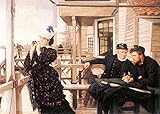 Das Museum Outlet – Die Tochter der Master von Tissot, gespannte Leinwand Galerie verpackt. 29,7 x 41,9 cm